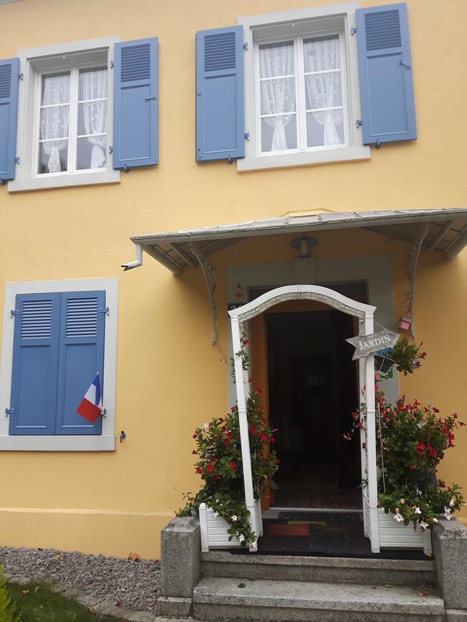 Bed and Breakfast Les Volets Bleus Alsace Vosges Urbès Exterior foto